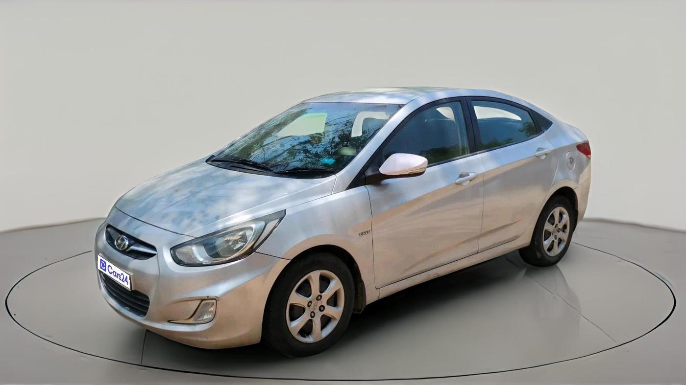 2012 Hyundai Verna FLUIDIC 1.6 CRDI EX, Diesel, Manual, 1,17,475 km, exterior