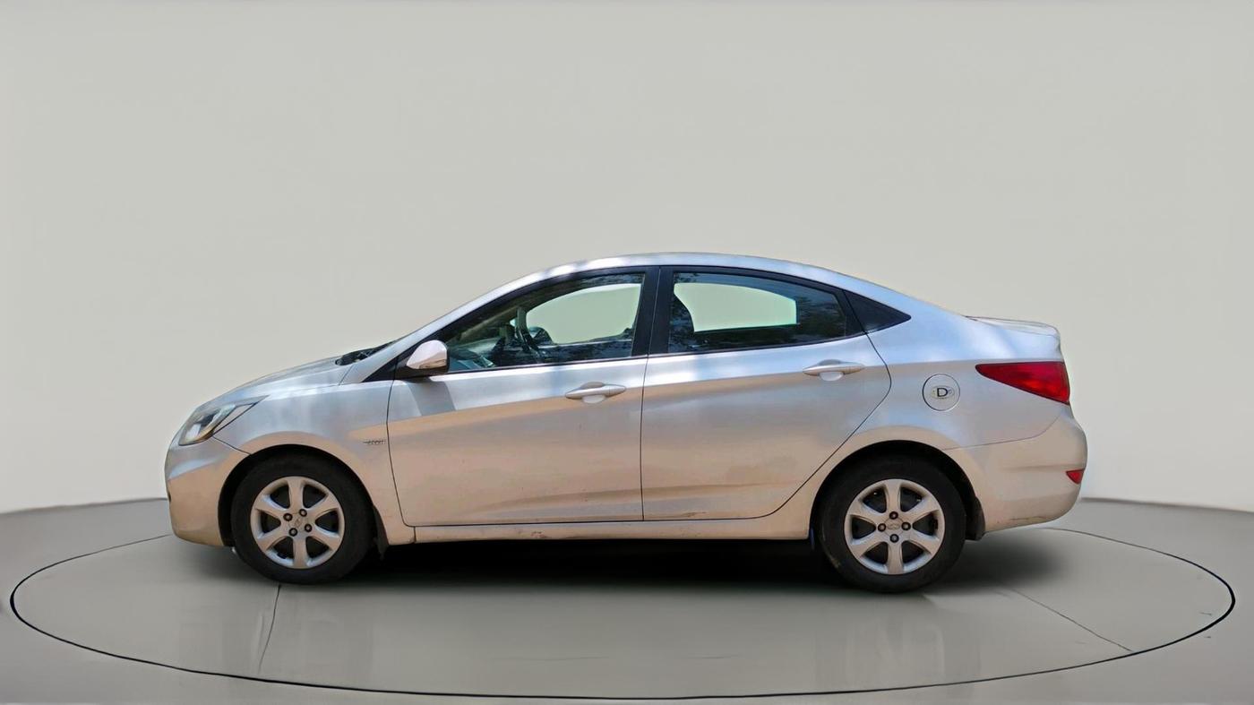 2012 Hyundai Verna FLUIDIC 1.6 CRDI EX, Diesel, Manual, 1,17,475 km, exterior