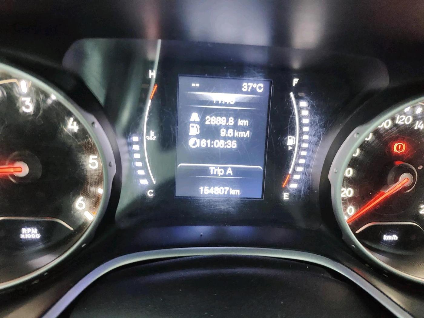 2018 Jeep Compass LIMITED (O) 2.0 DIESEL, Diesel, Manual, 1,54,807 km, interior