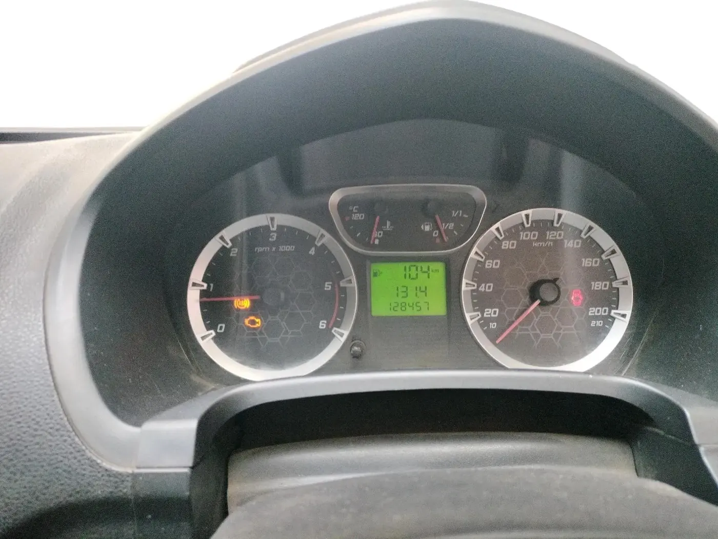 2012 Ford Classic 1.4 TITANIUM DIESEL, Diesel, Manual, 1,28,457 km, interior