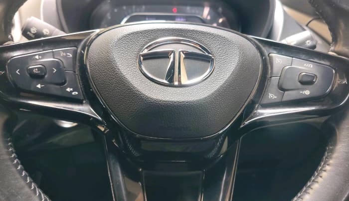 2022 Tata NEXON XZ PLUS (HS) PETROL DARK EDITION, Petrol, Manual, 38,336 km, interior