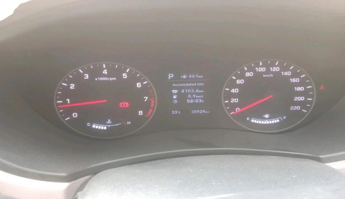 2019 Hyundai Elite i20 ASTA (O) CVT, Petrol, Automatic, 38,924 km, interior