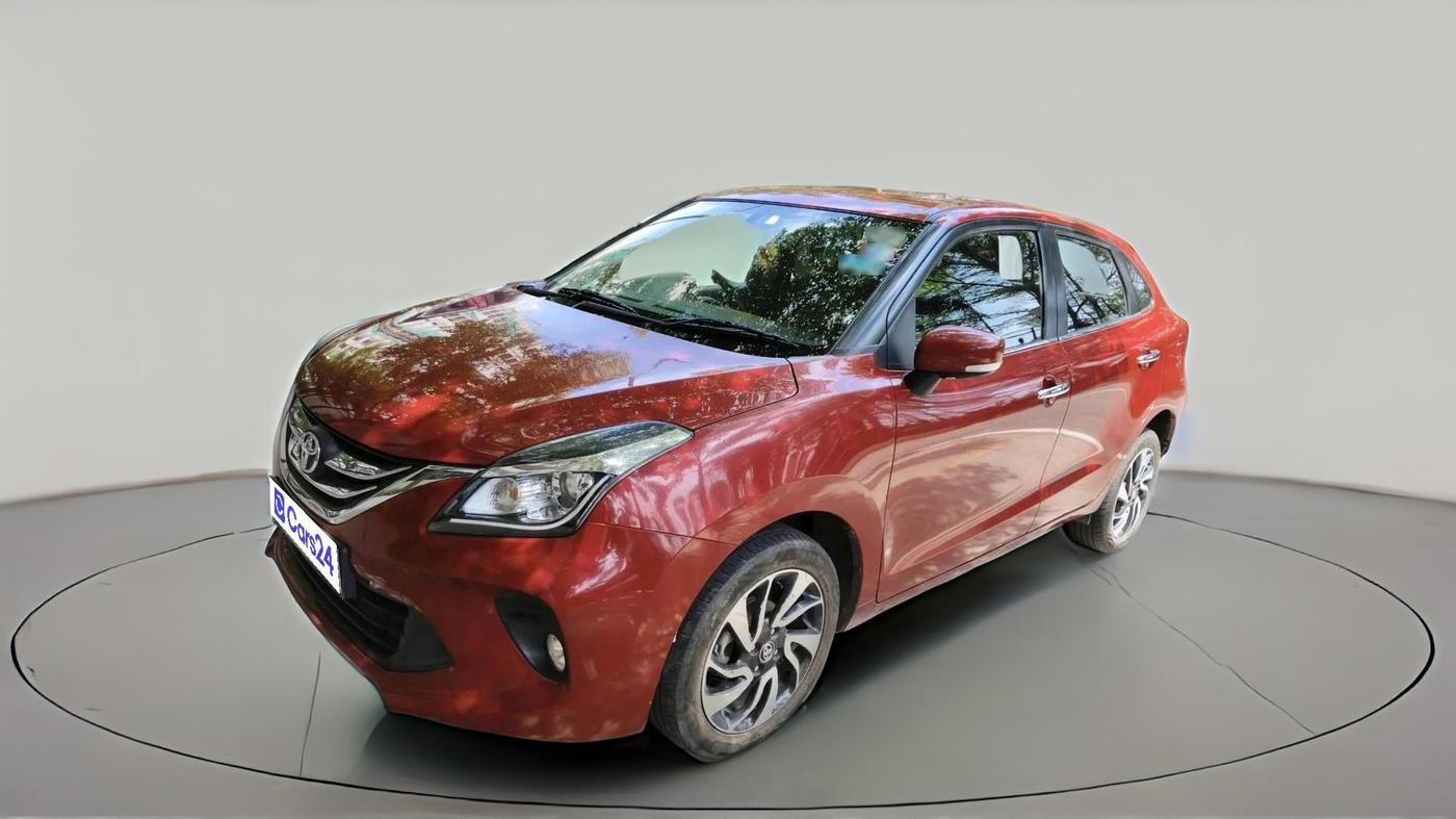 2021 Toyota Glanza G CVT, Petrol, Automatic, 27,501 km, exterior