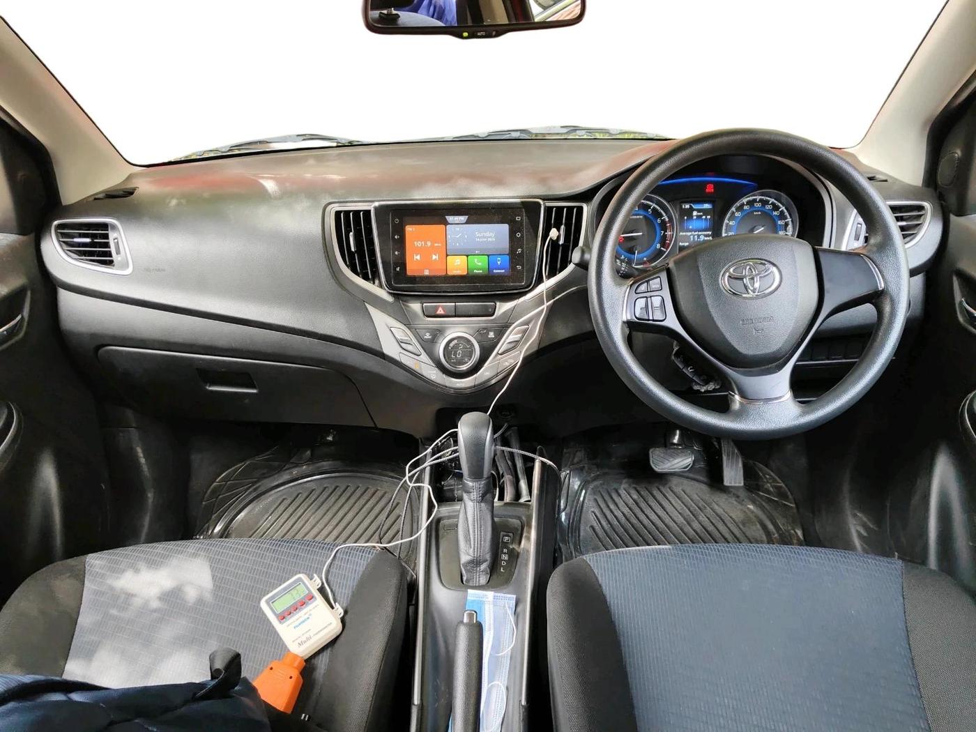 2021 Toyota Glanza G CVT, Petrol, Automatic, 27,501 km, interior