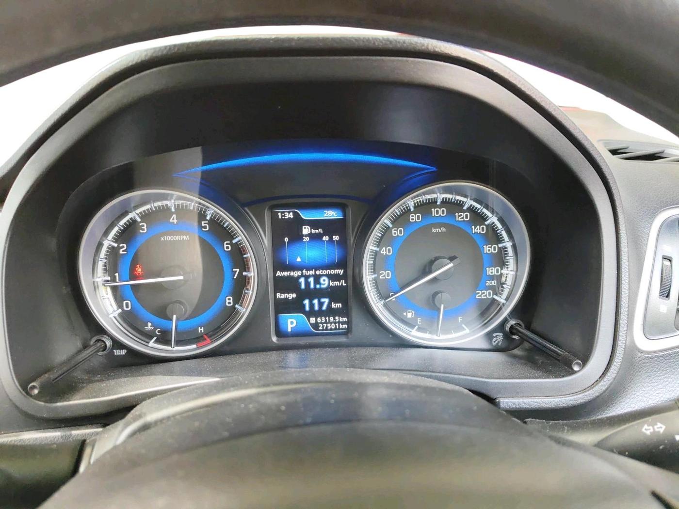 2021 Toyota Glanza G CVT, Petrol, Automatic, 27,501 km, interior