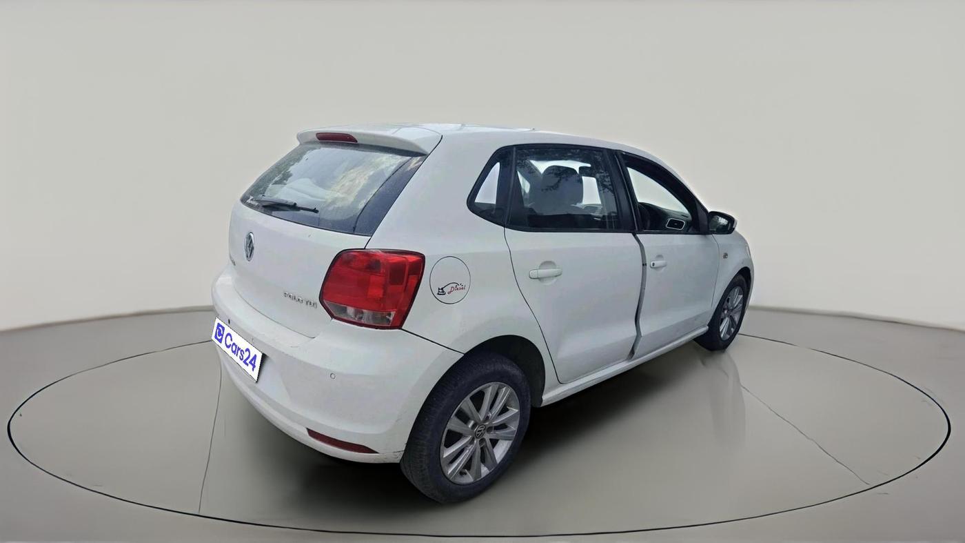 2012 Volkswagen Polo HIGHLINE DIESEL, Diesel, Manual, 1,39,861 km, exterior