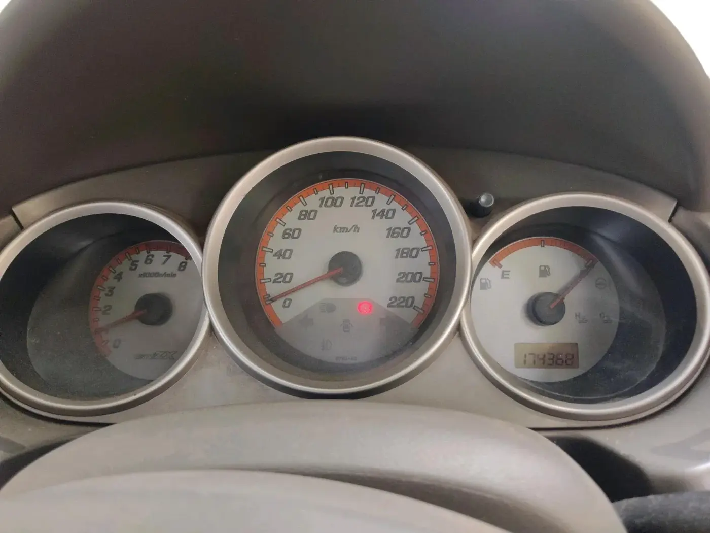 2008 Honda City ZX GXI, Petrol, Manual, 1,74,368 km, interior