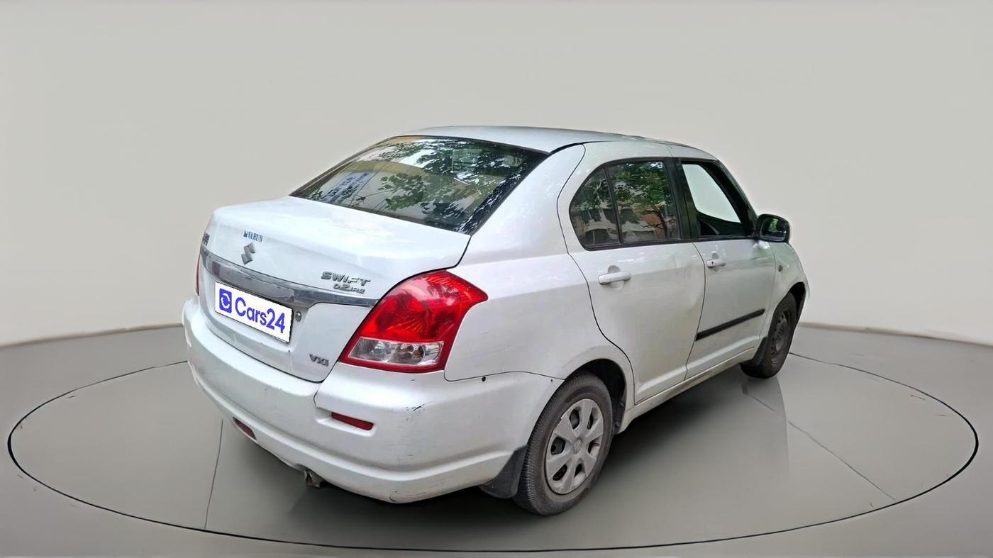 2011 Maruti Swift Dzire VXI, Petrol, Manual, 99,451 km, exterior