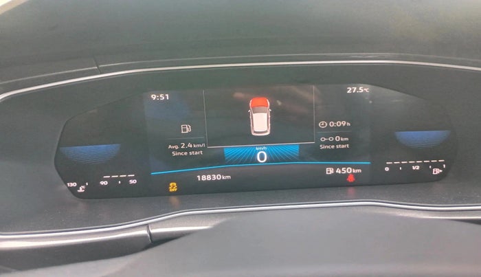 2024 Volkswagen TAIGUN TOPLINE 1.0 TSI MT, Petrol, Manual, 18,830 km, interior