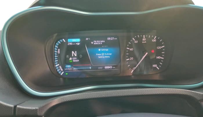 2022 Tata NEXON EV XZ PLUS LUX, Electric, Automatic, 72,358 km, interior