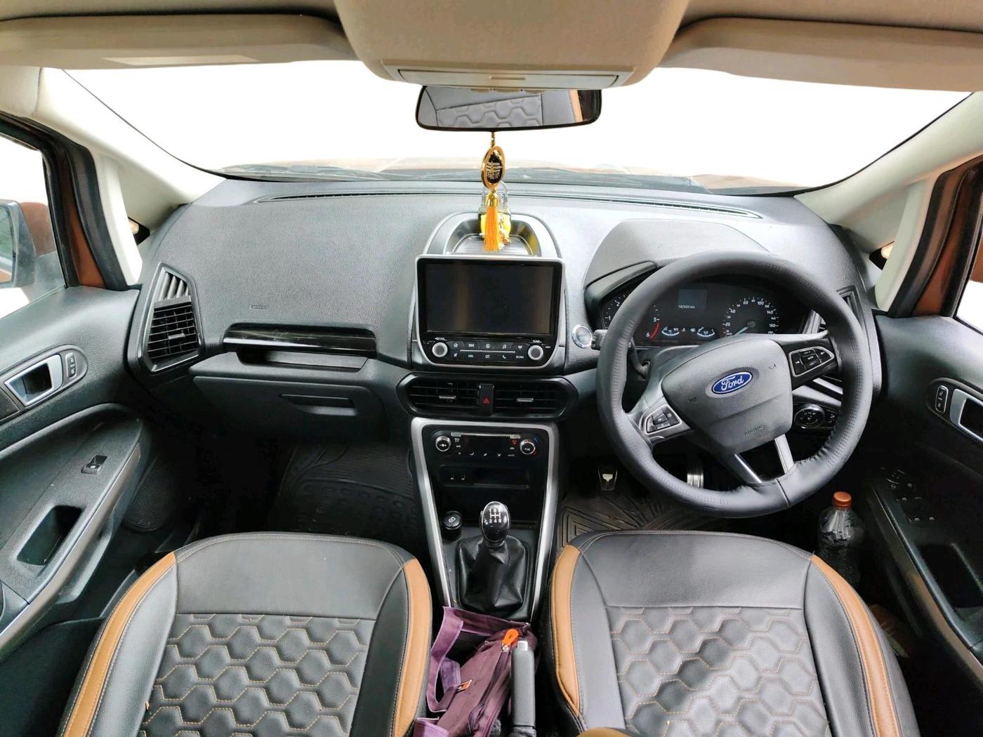 2018 Ford Ecosport TITANIUM 1.5L DIESEL, Diesel, Manual, 1,42,820 km, interior