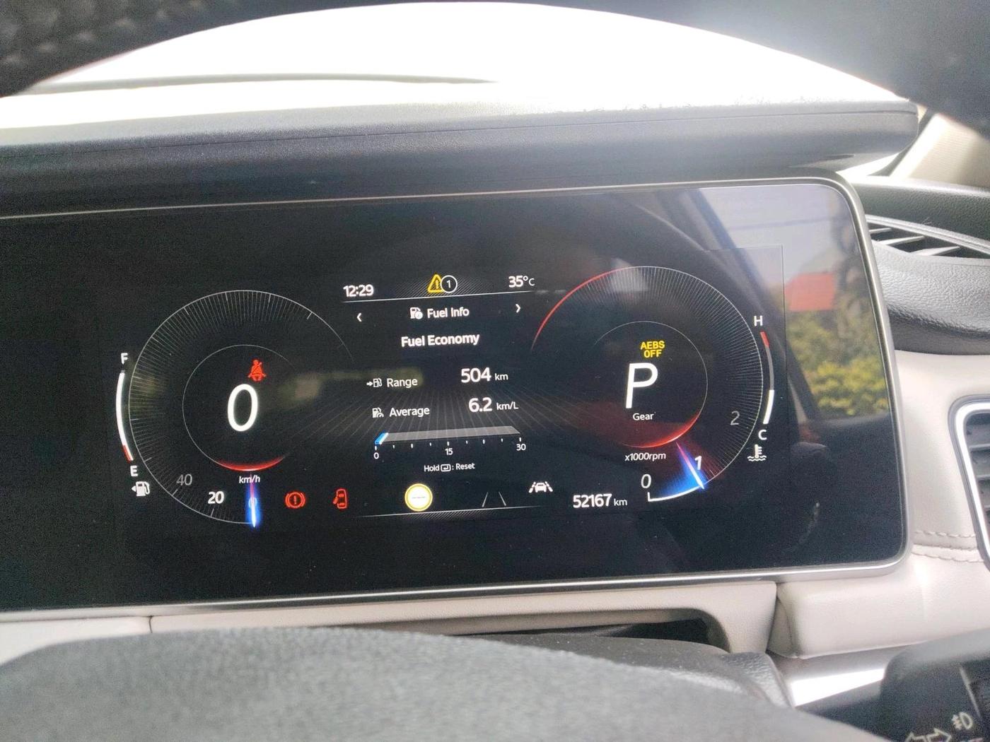 2023 Mahindra XUV700 AX 7 LUXURY P AT 7 STR, Petrol, Automatic, 52,167 km, interior