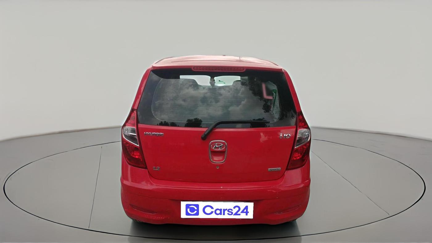 2012 Hyundai i10 SPORTZ 1.2, Petrol, Manual, 44,707 km, exterior
