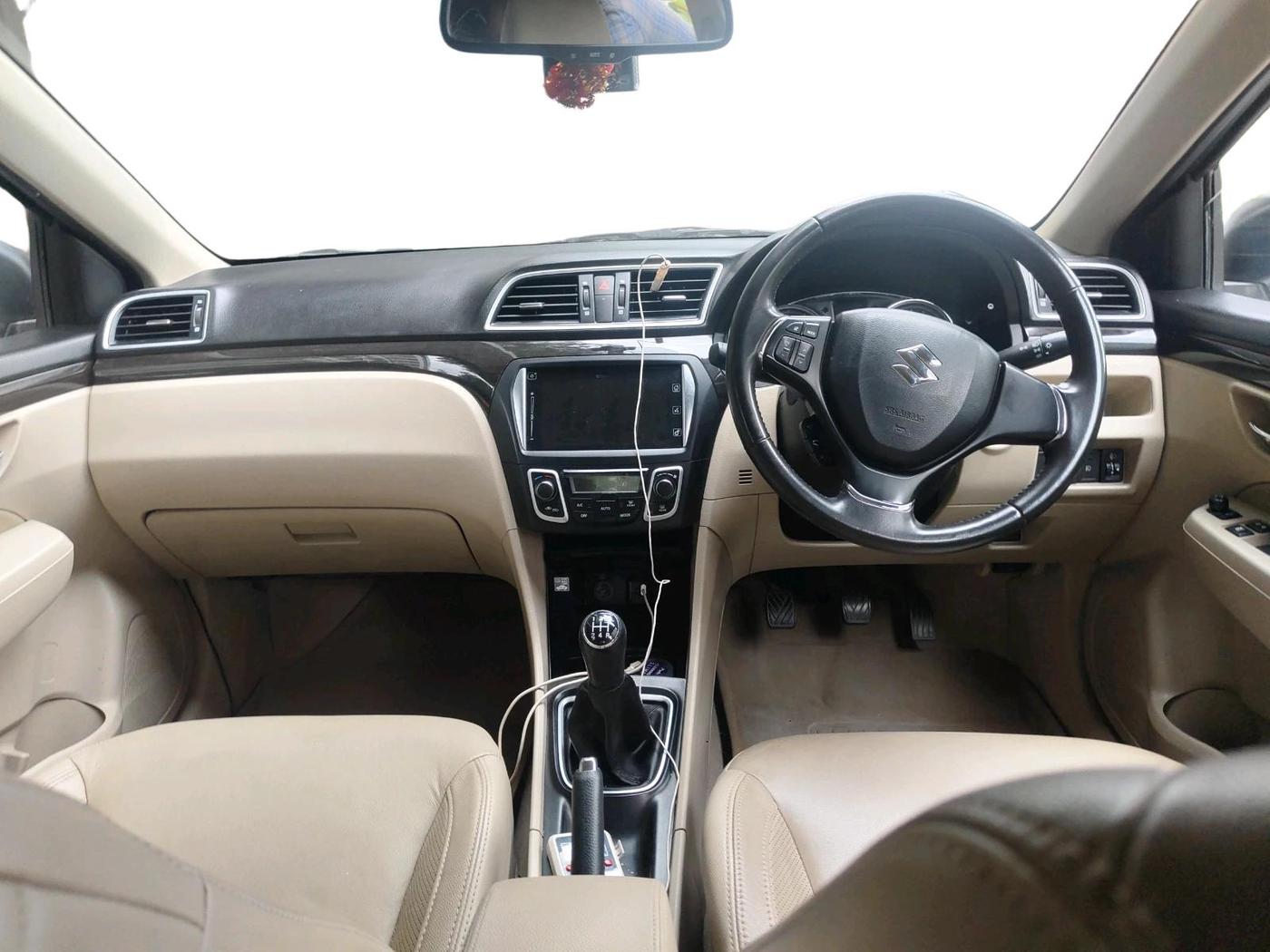 2017 Maruti Ciaz ALPHA 1.4 PETROL, Petrol, Manual, 49,712 km, interior