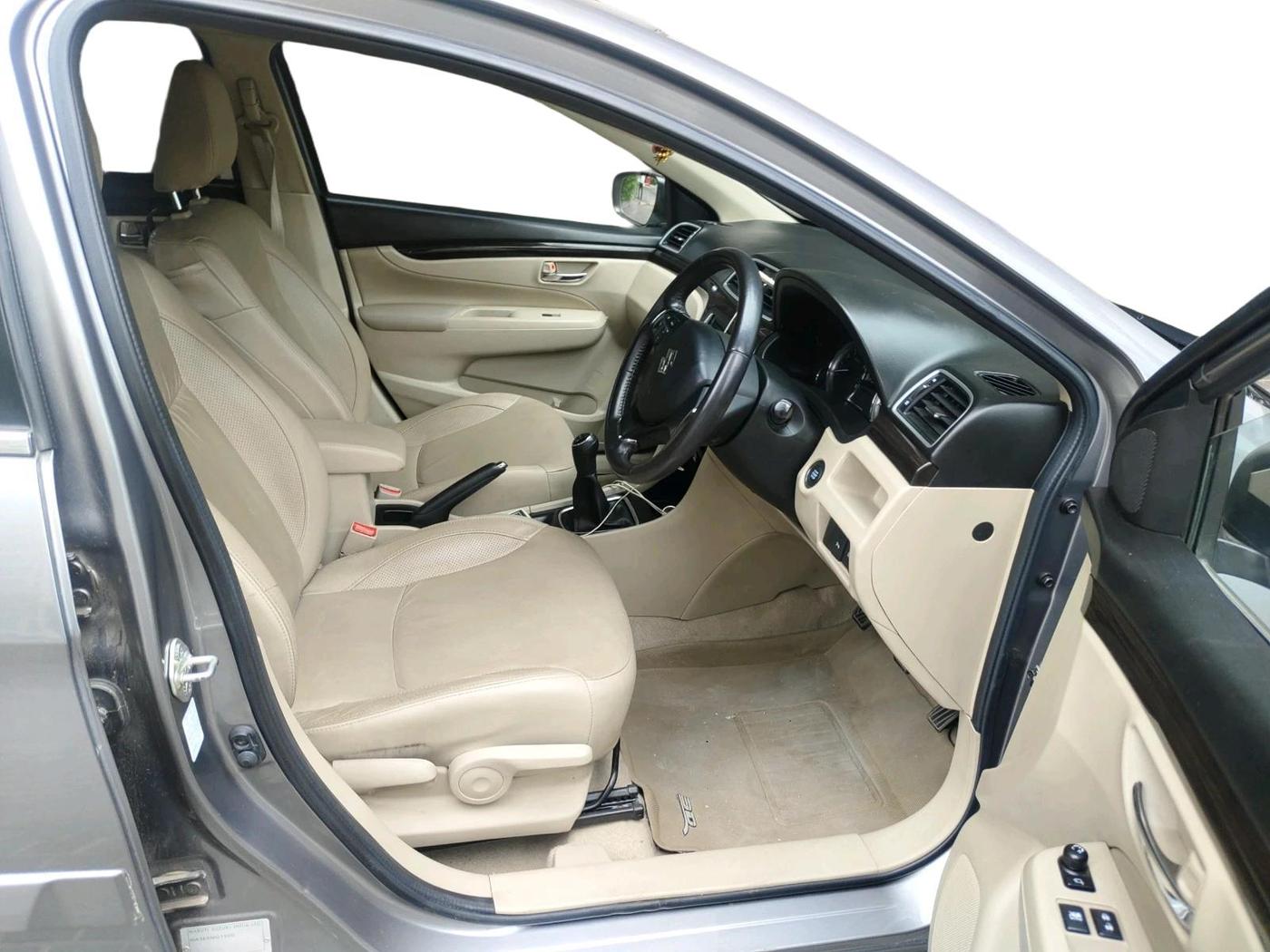 2017 Maruti Ciaz ALPHA 1.4 PETROL, Petrol, Manual, 49,712 km, interior