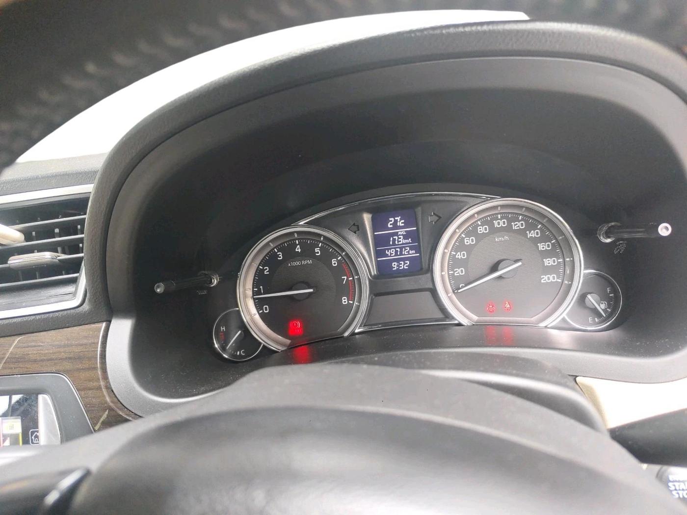 2017 Maruti Ciaz ALPHA 1.4 PETROL, Petrol, Manual, 49,712 km, interior