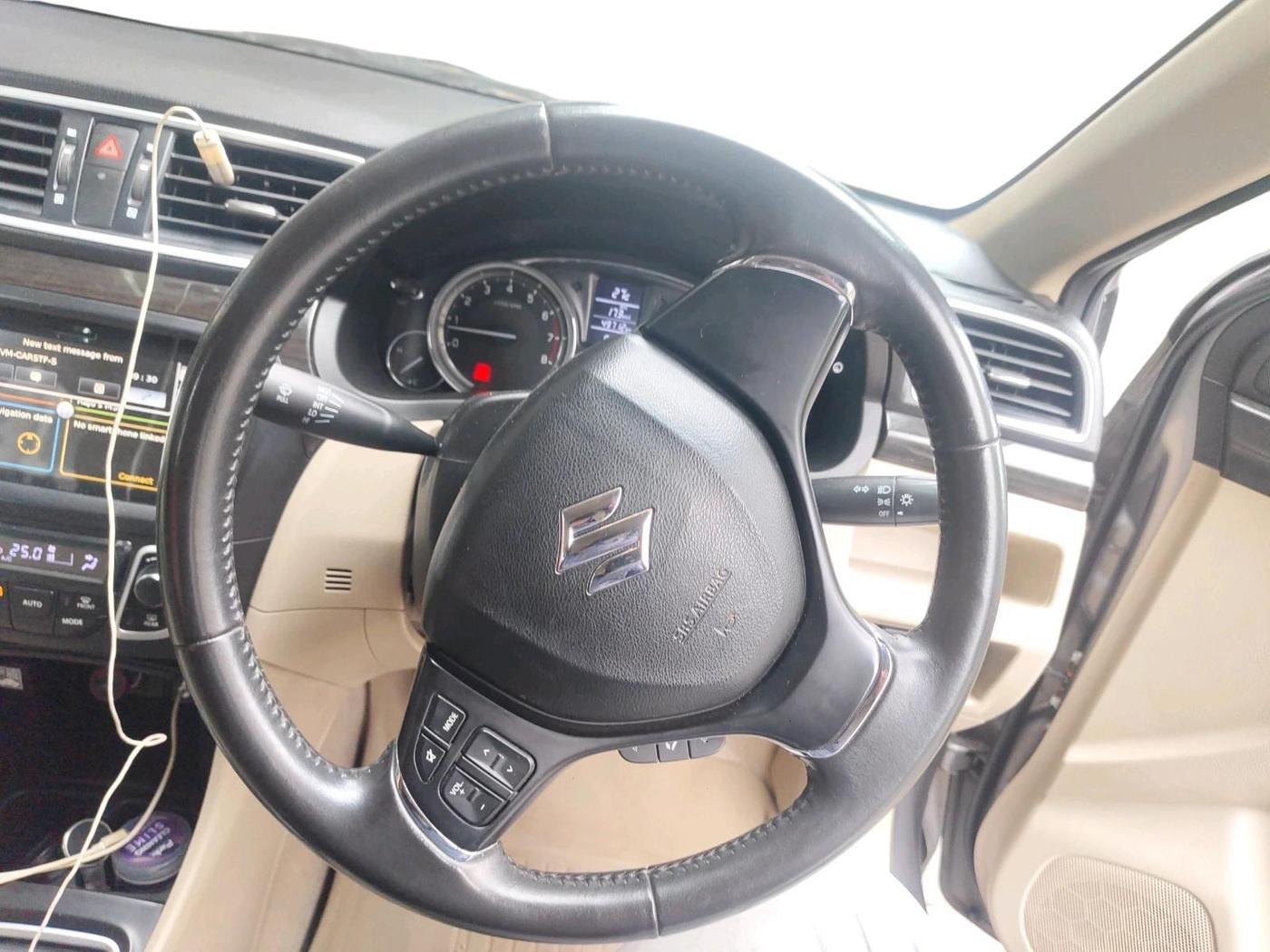 2017 Maruti Ciaz ALPHA 1.4 PETROL, Petrol, Manual, 49,712 km, interior