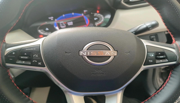 2023 Nissan MAGNITE XV TURBO CVT, Petrol, Automatic, 27,443 km, interior