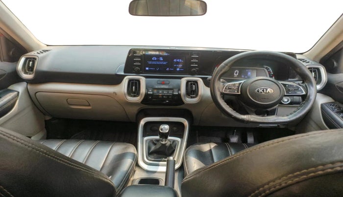 2020 KIA SONET HTX 1.0 IMT, Petrol, Manual, 1,38,877 km, interior