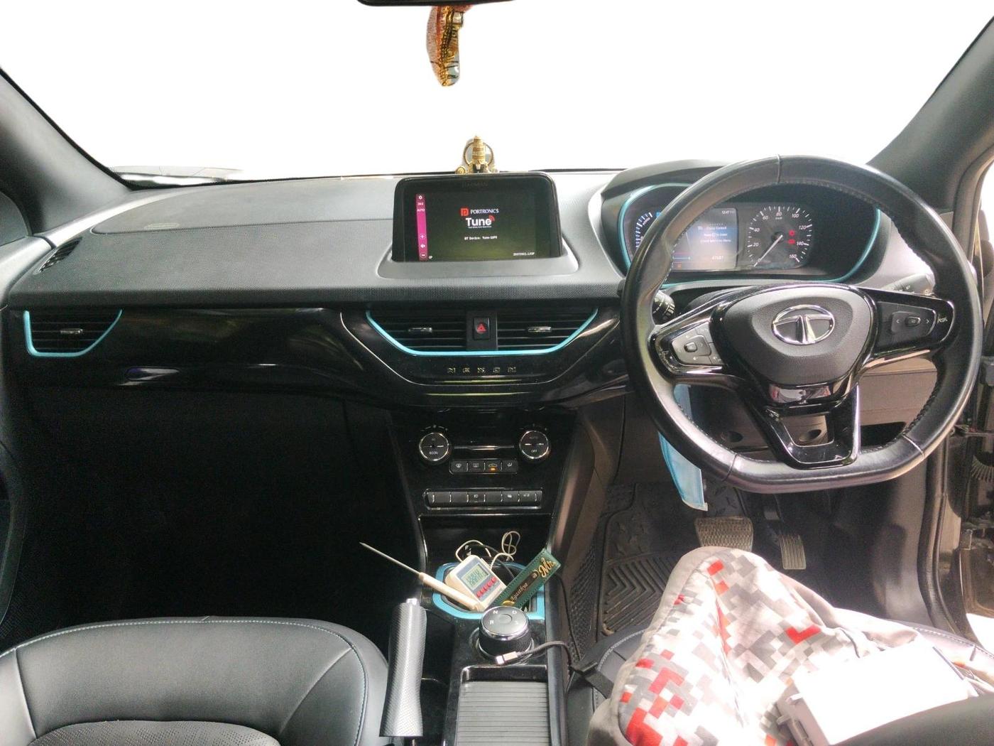2022 Tata NEXON EV XZ PLUS LUX DARK EDITION, Electric, Automatic, 47,687 km, interior