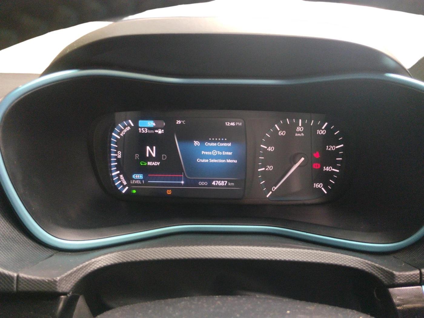 2022 Tata NEXON EV XZ PLUS LUX DARK EDITION, Electric, Automatic, 47,687 km, interior