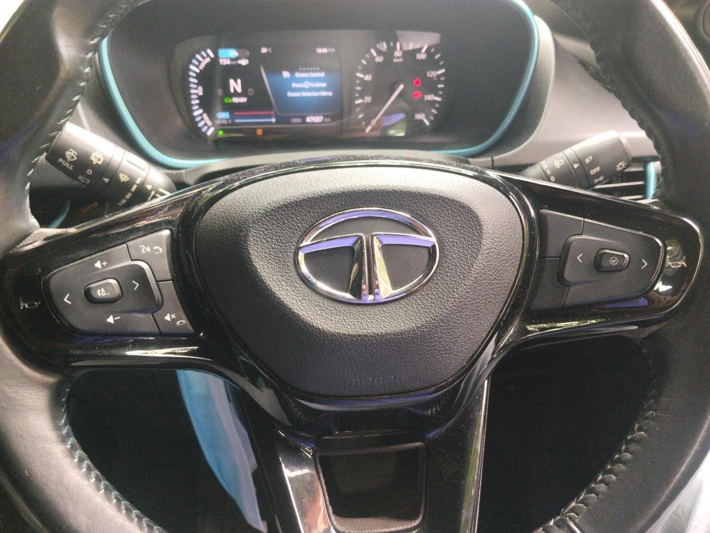 2022 Tata NEXON EV XZ PLUS LUX DARK EDITION, Electric, Automatic, 47,687 km, interior