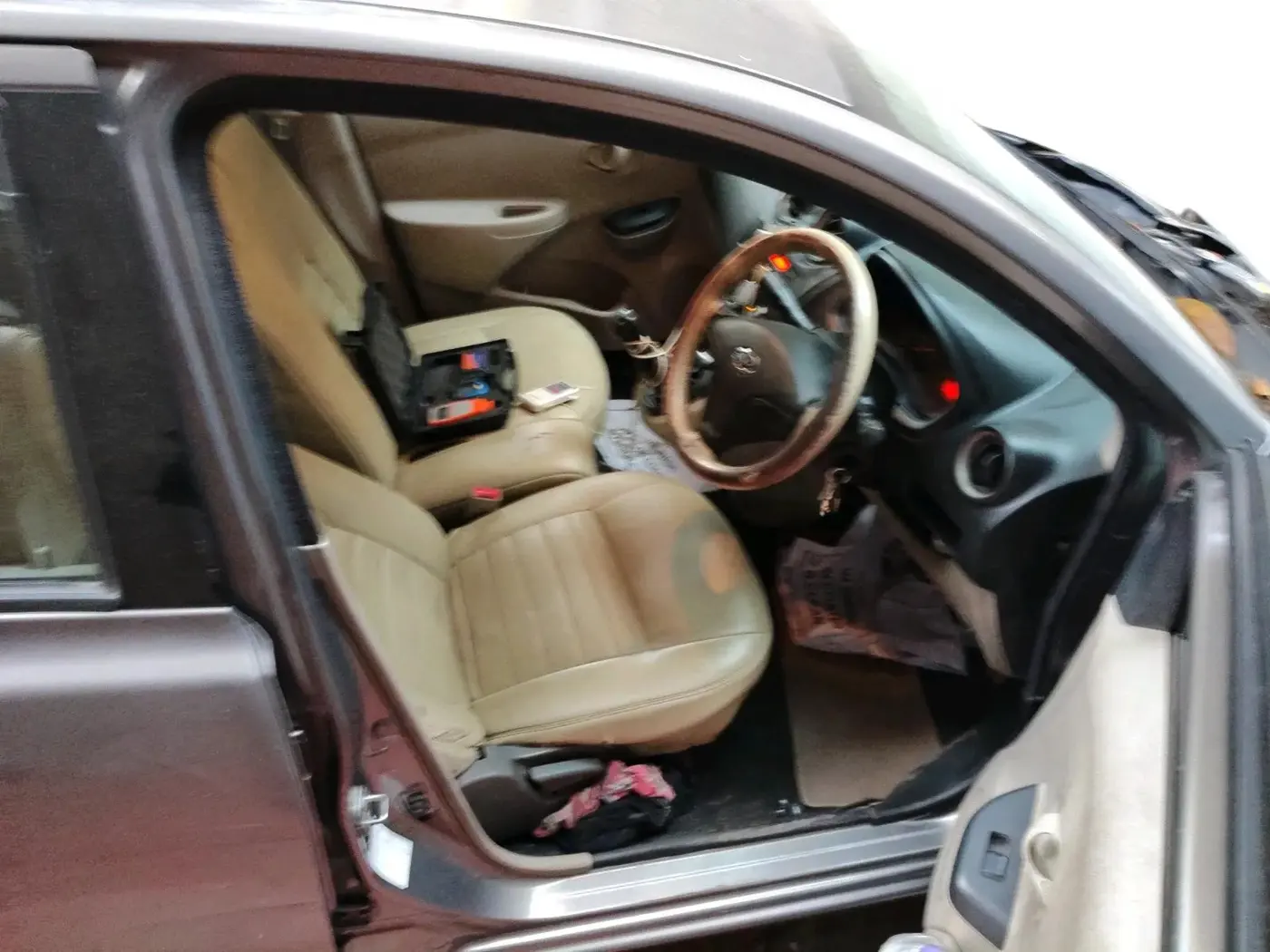 2018 Datsun Go Plus T, Petrol, Manual, 63,929 km, interior