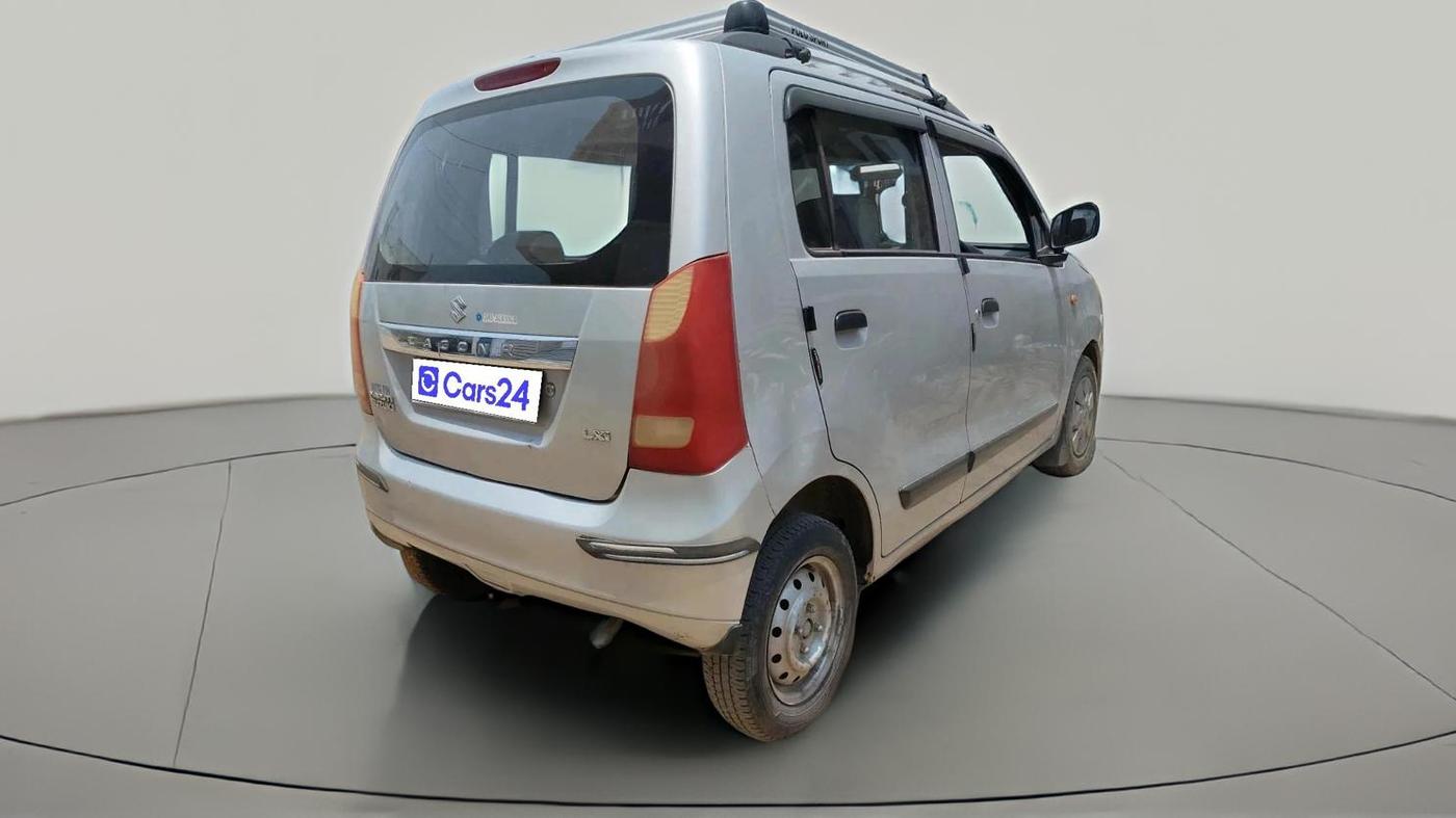 2011 Maruti Wagon R 1.0 LXI CNG, CNG, Manual, 91,586 km, exterior
