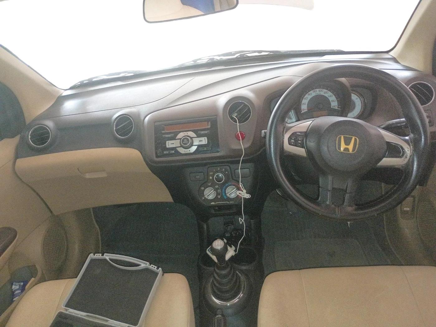 2012 Honda Brio S MT, Petrol, Manual, 1,00,000 km, interior