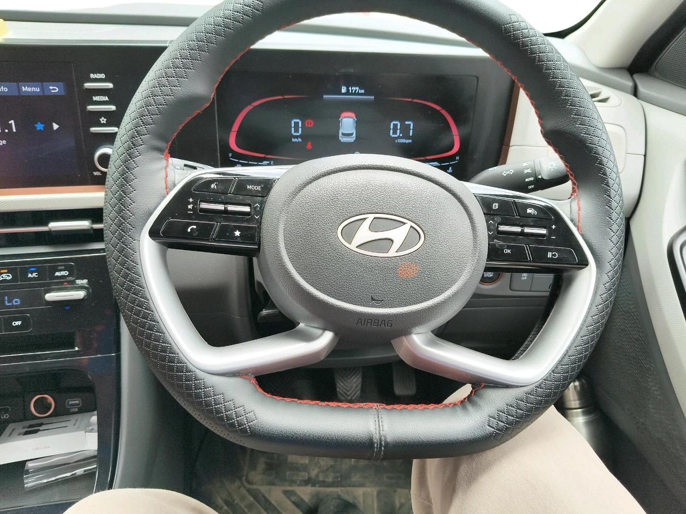 2025 Hyundai Creta S (O) 1.5 DIESEL, Diesel, Manual, 33,767 km, interior