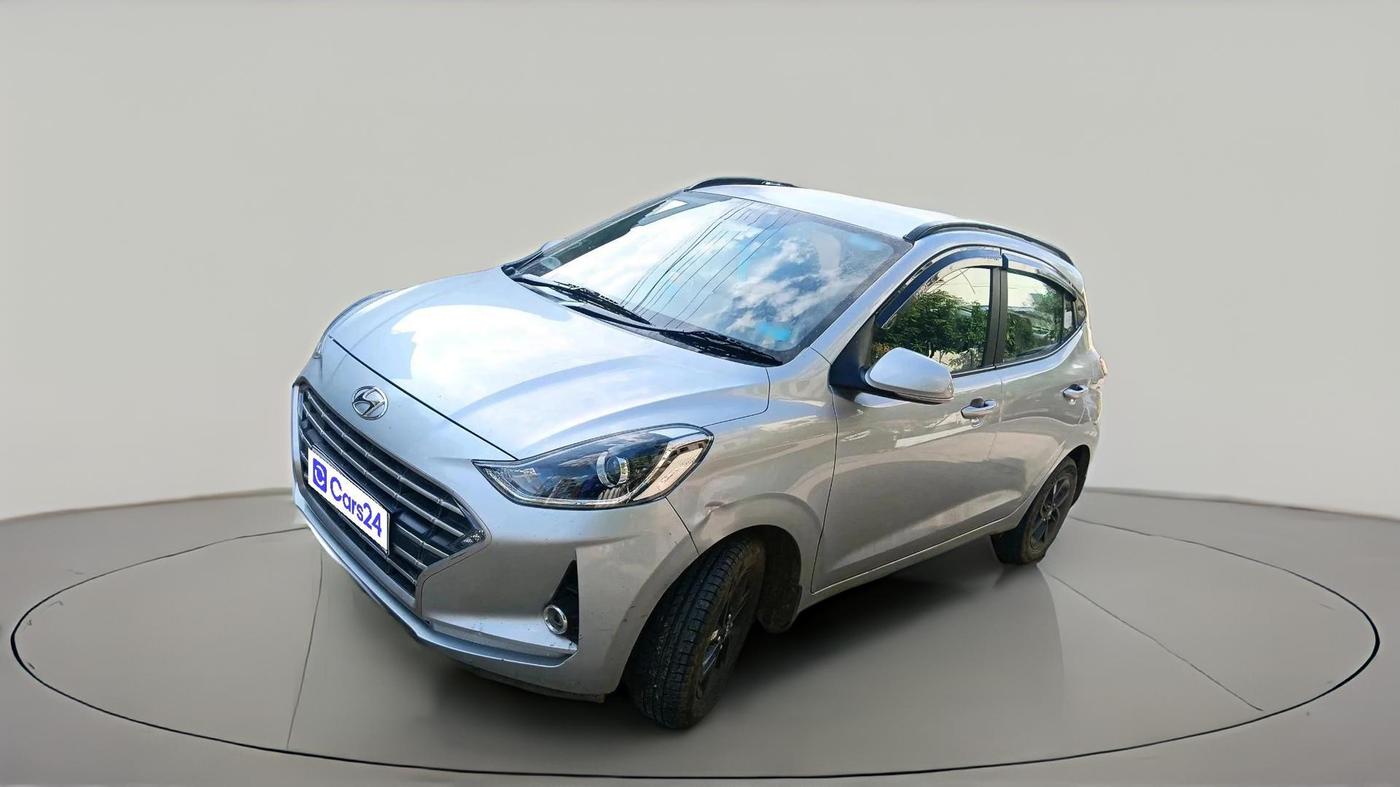 2022 Hyundai GRAND I10 NIOS SPORTZ AMT 1.2 KAPPA VTVT, Petrol, Automatic, 34,987 km, exterior