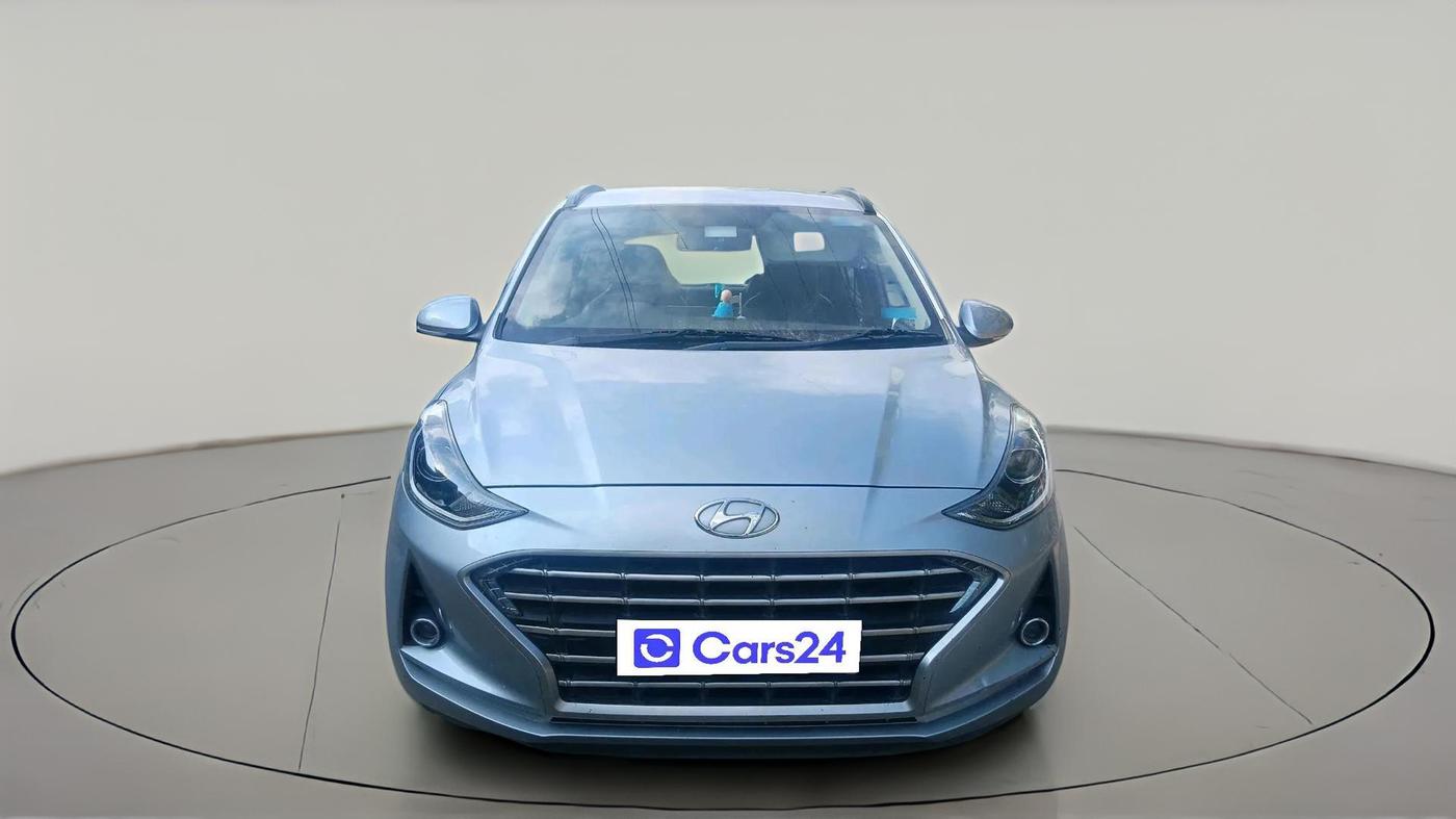 2022 Hyundai GRAND I10 NIOS SPORTZ AMT 1.2 KAPPA VTVT, Petrol, Automatic, 34,987 km, exterior