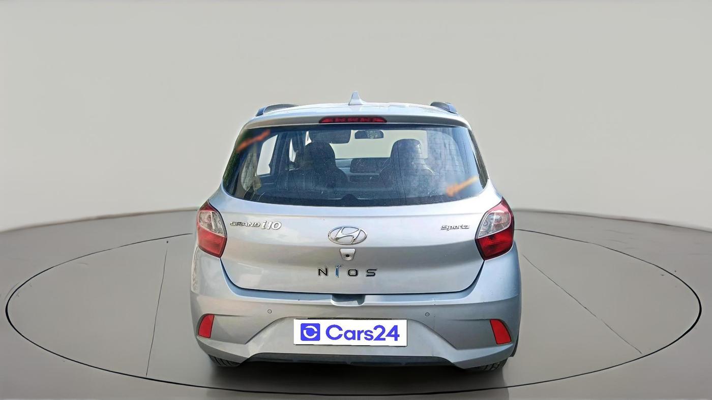 2022 Hyundai GRAND I10 NIOS SPORTZ AMT 1.2 KAPPA VTVT, Petrol, Automatic, 34,987 km, exterior