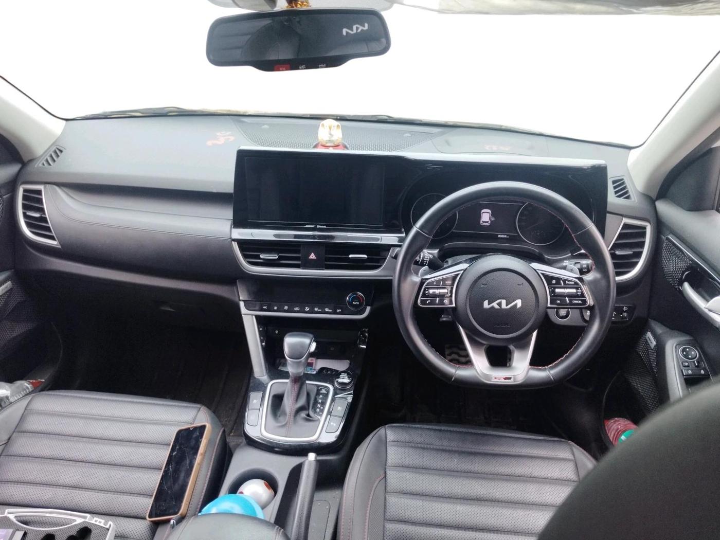 2023 KIA SELTOS GTX PLUS 1.5 DIESEL AT, Diesel, Automatic, 80,804 km, interior
