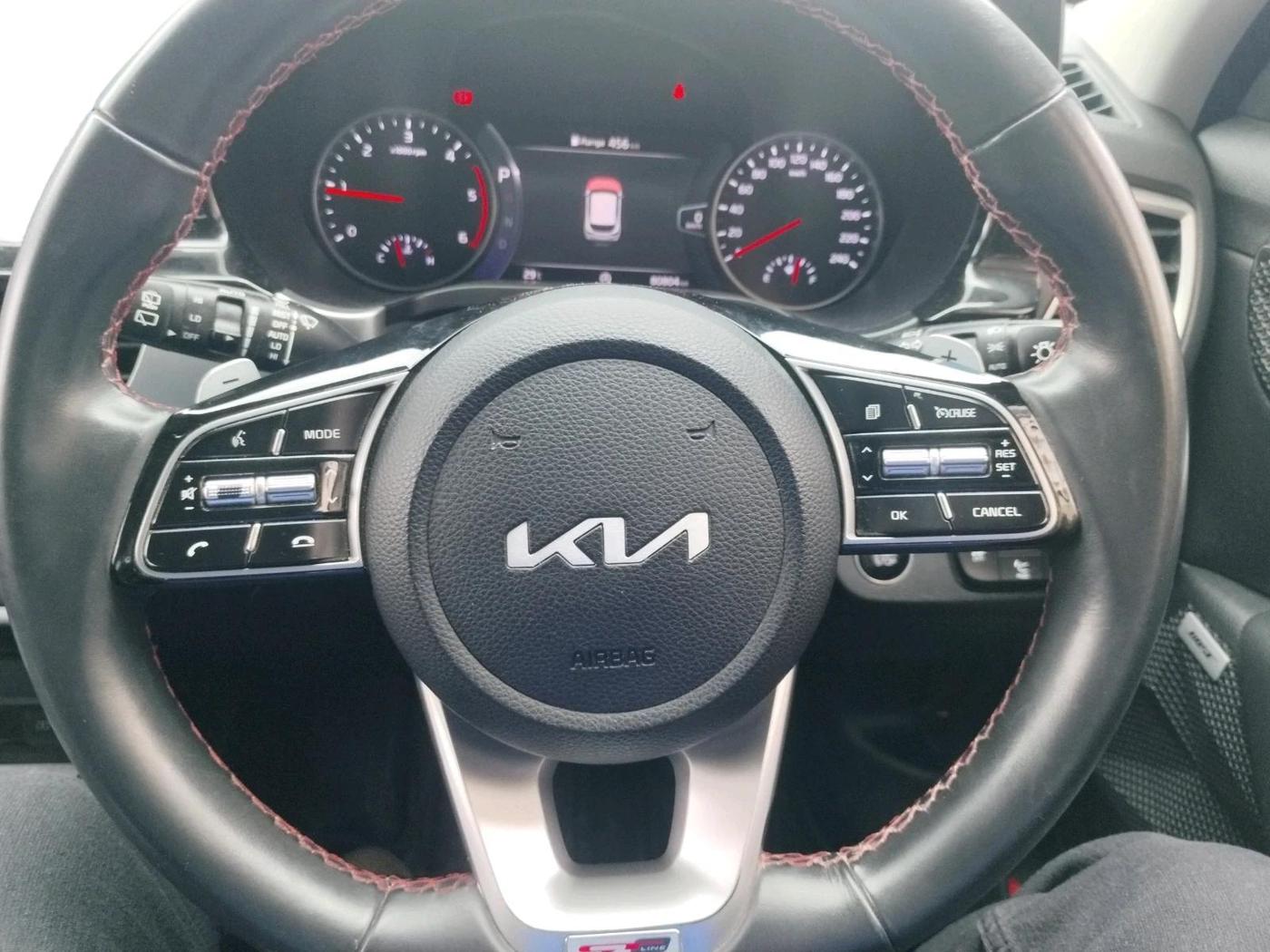 2023 KIA SELTOS GTX PLUS 1.5 DIESEL AT, Diesel, Automatic, 80,804 km, interior