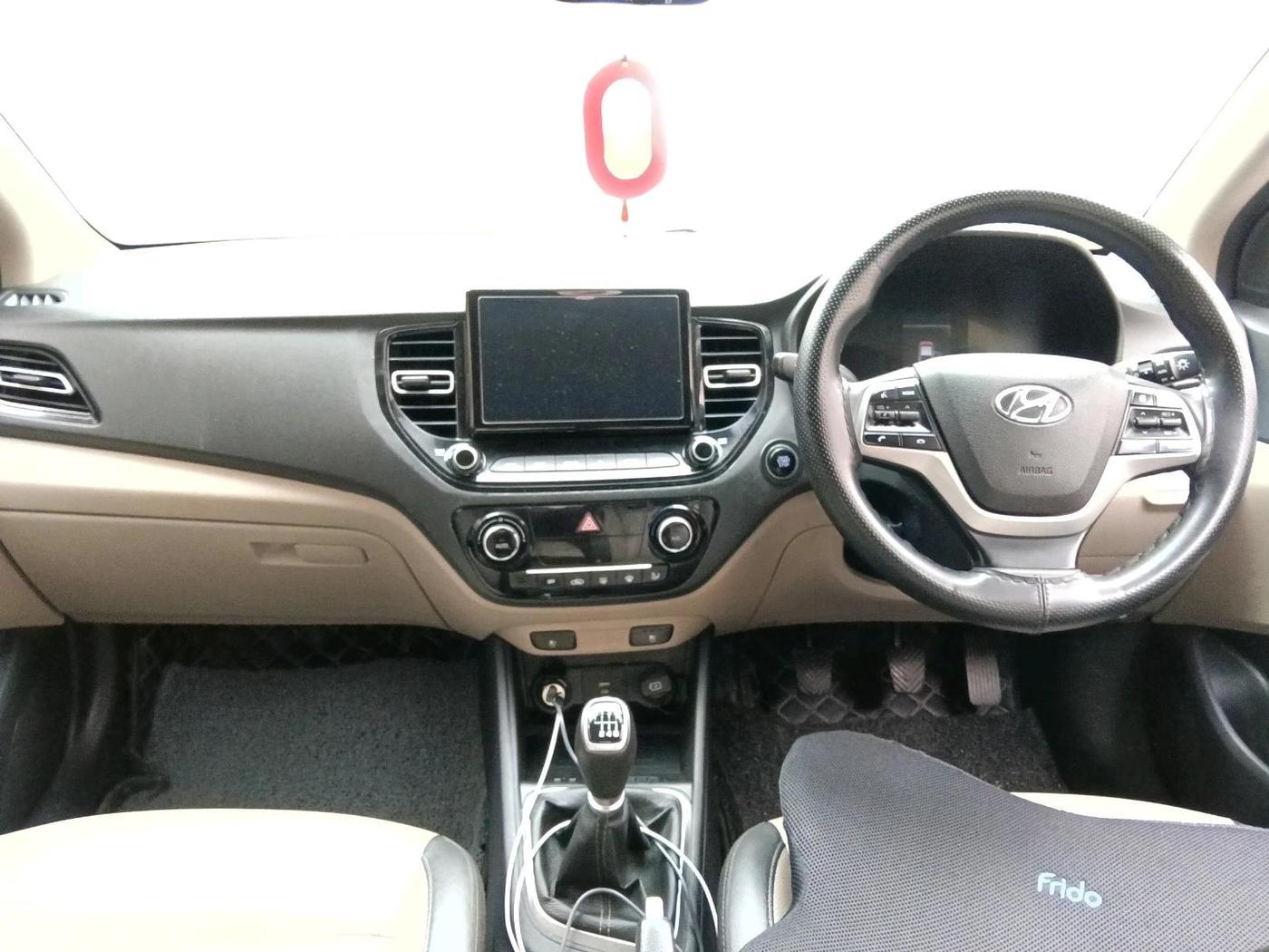 2021 Hyundai Verna SX (O) 1.5 CRDI, Diesel, Manual, 1,20,133 km, interior