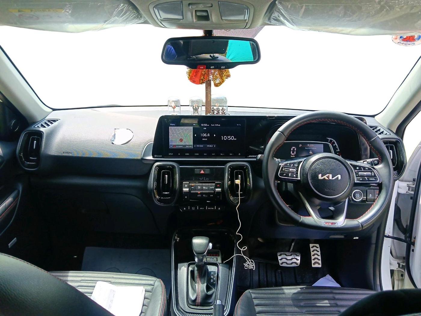 2022 KIA SONET GTX PLUS 1.5 AT, Diesel, Automatic, 51,686 km, interior
