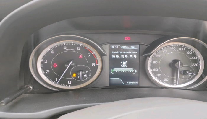 2022 Maruti Ertiga ZXI  CNG, CNG, Manual, 46,028 km, interior