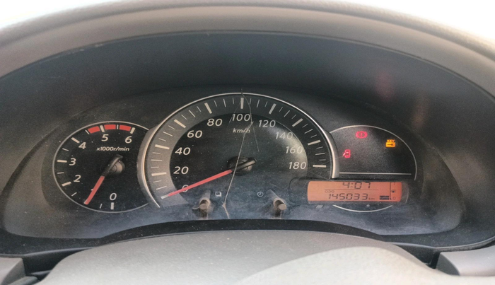 2013 Nissan Micra XL DIESEL, Diesel, Manual, 1,45,033 km, interior