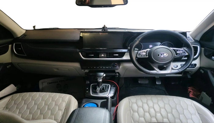 2019 KIA SELTOS HTX PLUS AT1.5 DIESEL, Diesel, Automatic, 1,28,263 km, interior