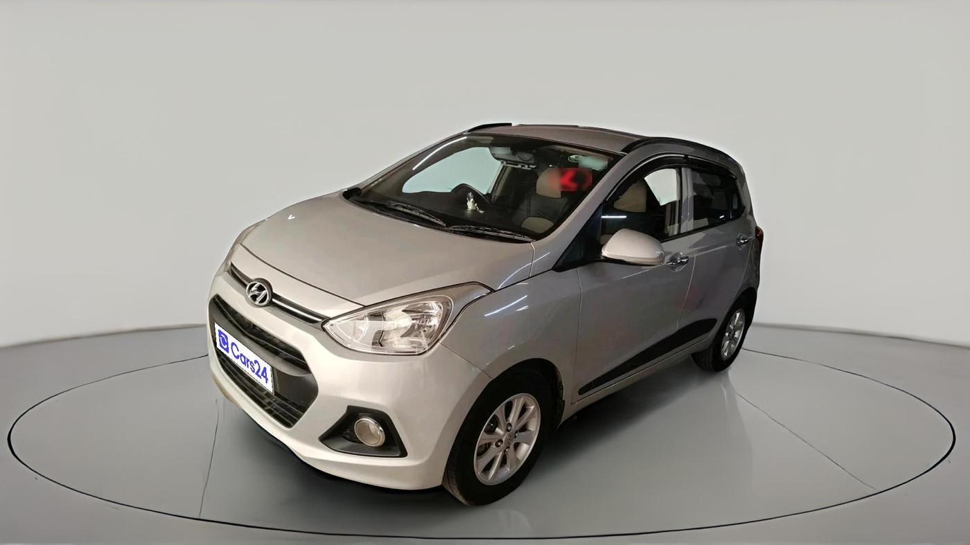 2015 Hyundai Grand i10 ASTA AT 1.2 KAPPA VTVT, Petrol, Automatic, 45,404 km, exterior