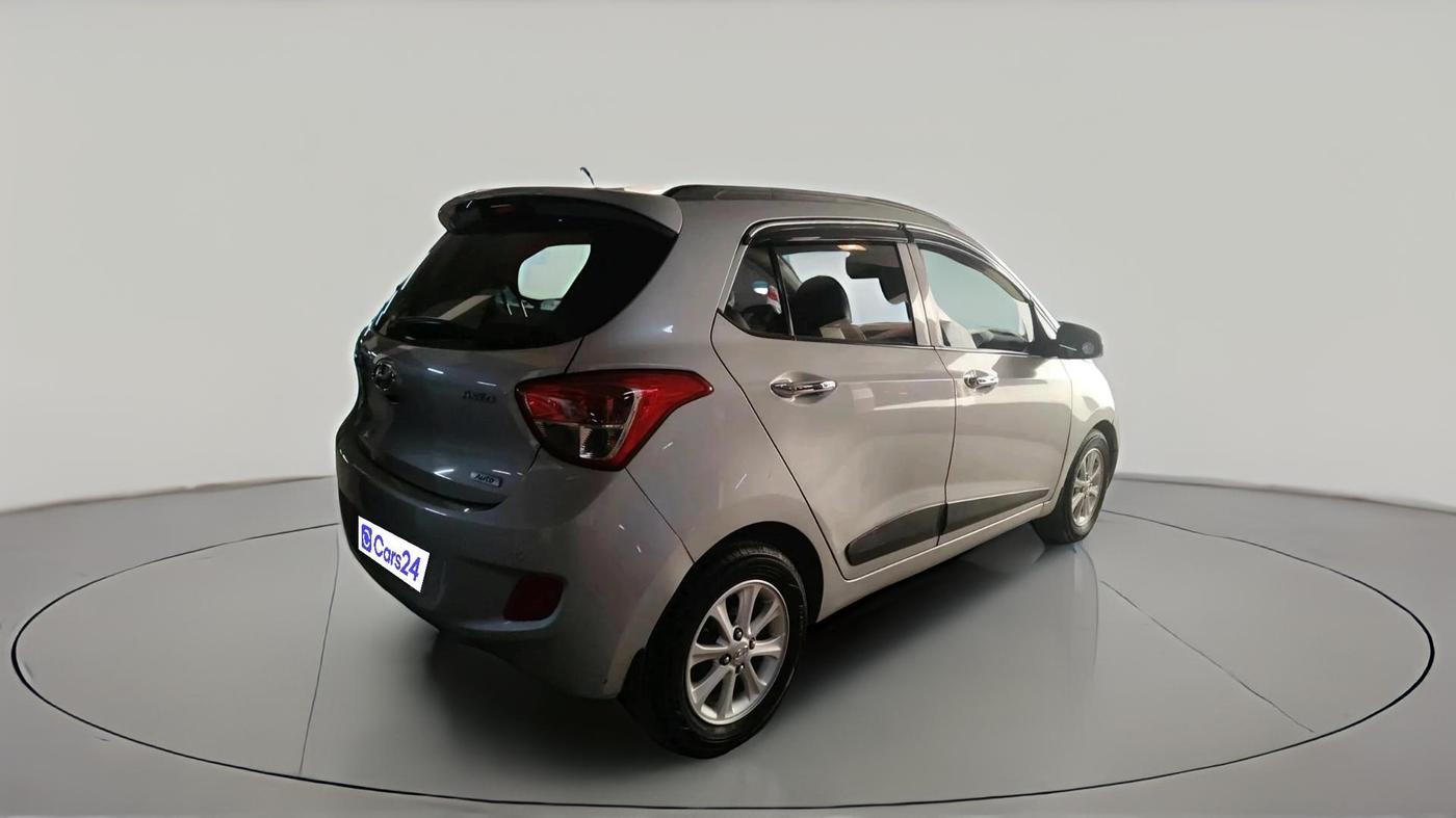2015 Hyundai Grand i10 ASTA AT 1.2 KAPPA VTVT, Petrol, Automatic, 45,404 km, exterior