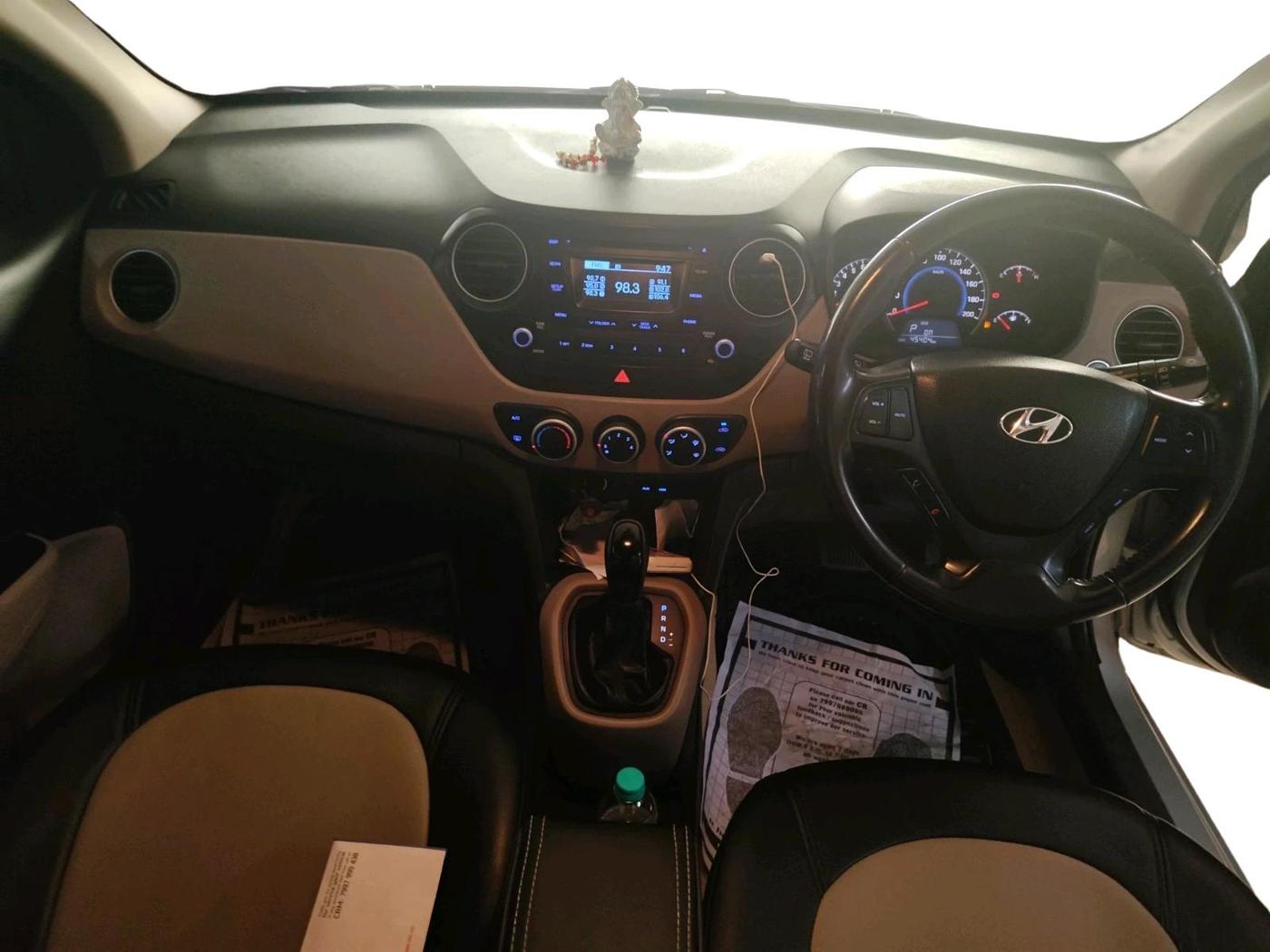 2015 Hyundai Grand i10 ASTA AT 1.2 KAPPA VTVT, Petrol, Automatic, 45,404 km, interior