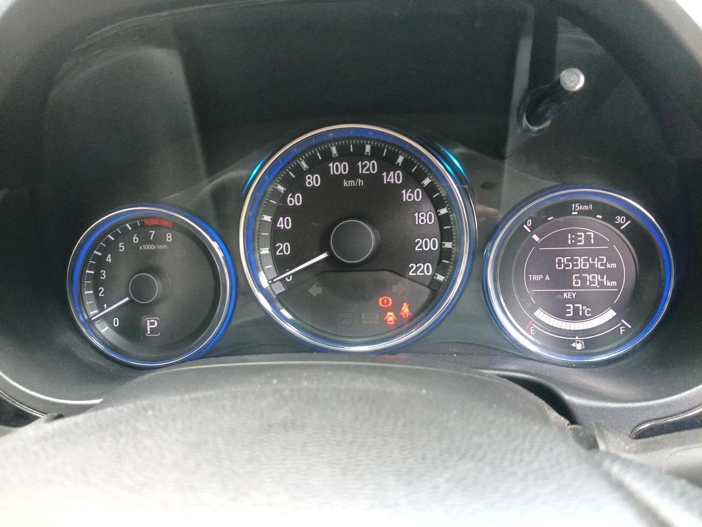 2015 Honda City 1.5L I-VTEC VX CVT, Petrol, Automatic, 53,642 km, interior