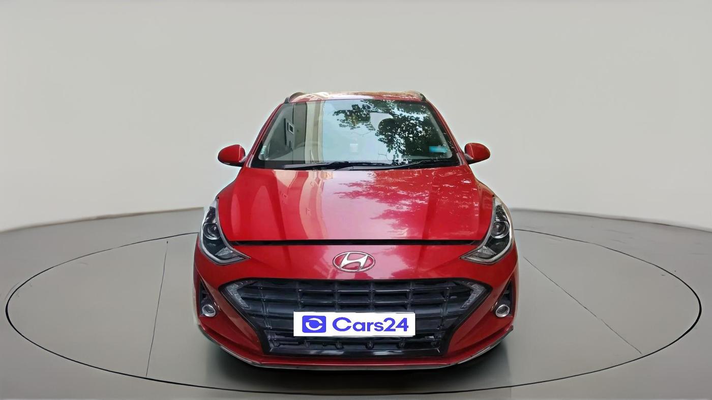 2020 Hyundai GRAND I10 NIOS SPORTZ AMT 1.2 KAPPA VTVT, Petrol, Automatic, 21,872 km, exterior