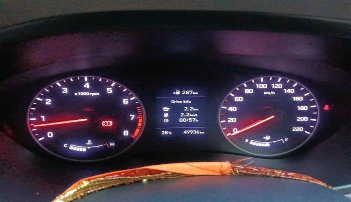 2018 Hyundai Elite i20 ASTA 1.2 (O), Petrol, Manual, 49,936 km, interior