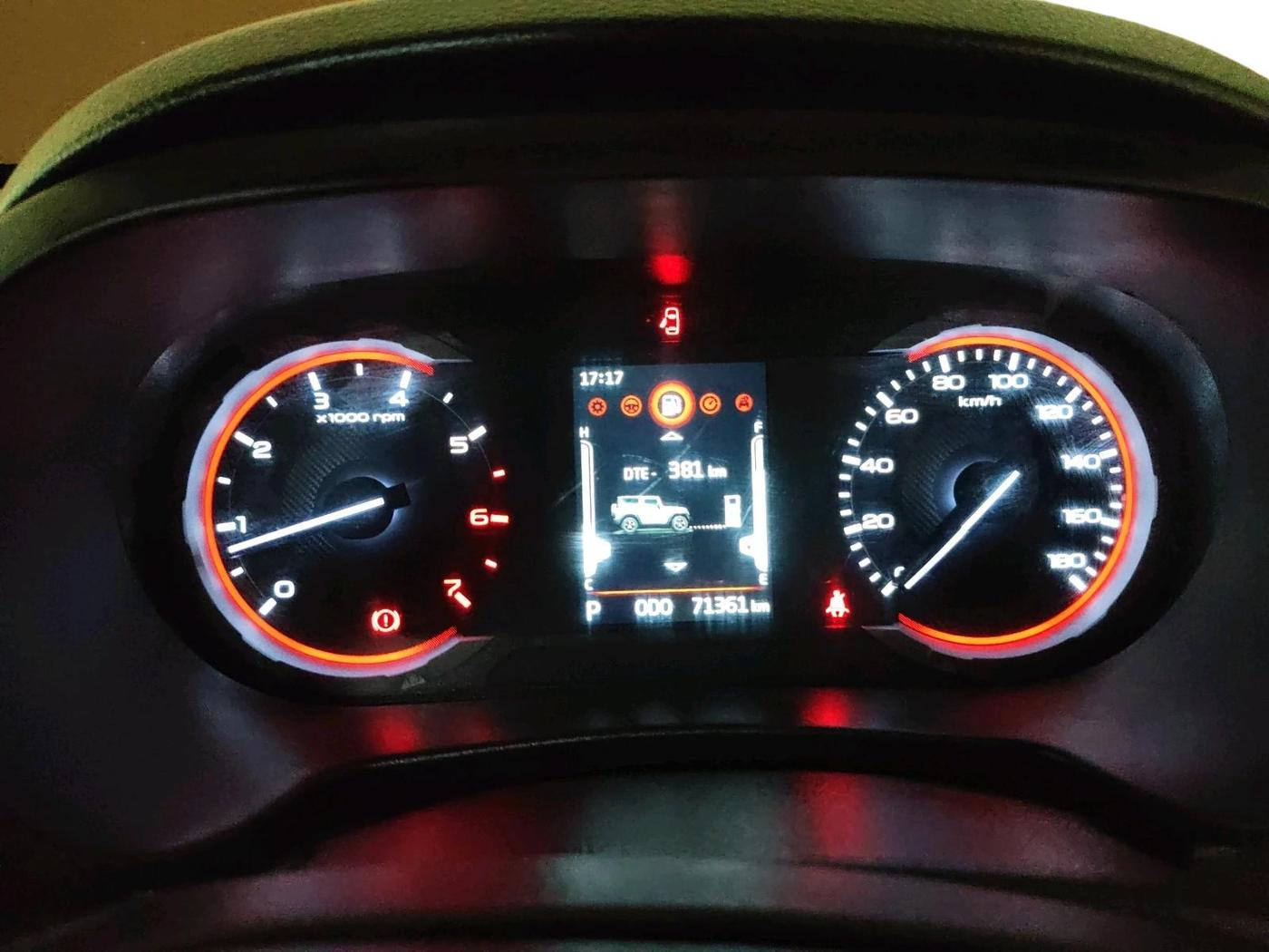 2021 Mahindra Thar LX PETROL HT 4WD AT, Petrol, Automatic, 71,361 km, interior