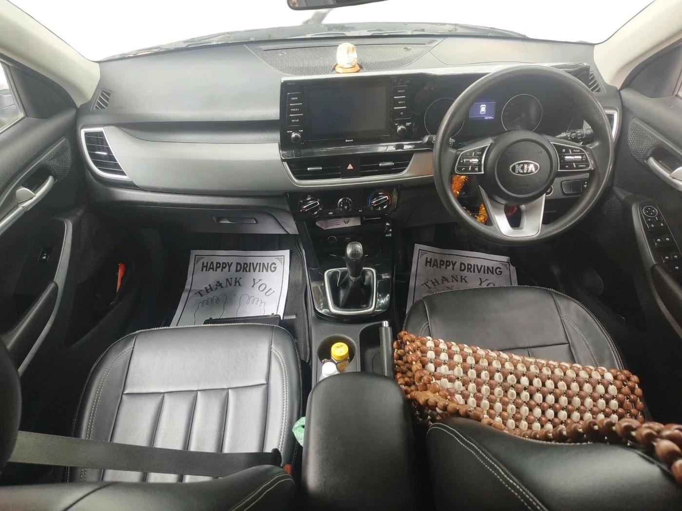 2020 KIA SELTOS HTK PLUS 1.5 DIESEL, Diesel, Manual, 1,23,730 km, interior