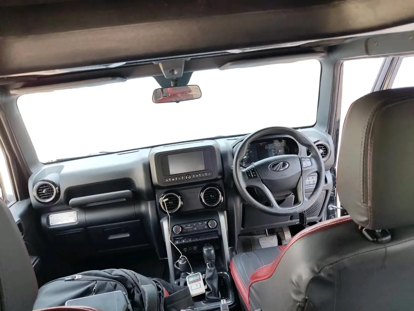 2021 Mahindra Thar LX PETROL HT 4WD AT, Petrol, Automatic, 34,521 km, interior