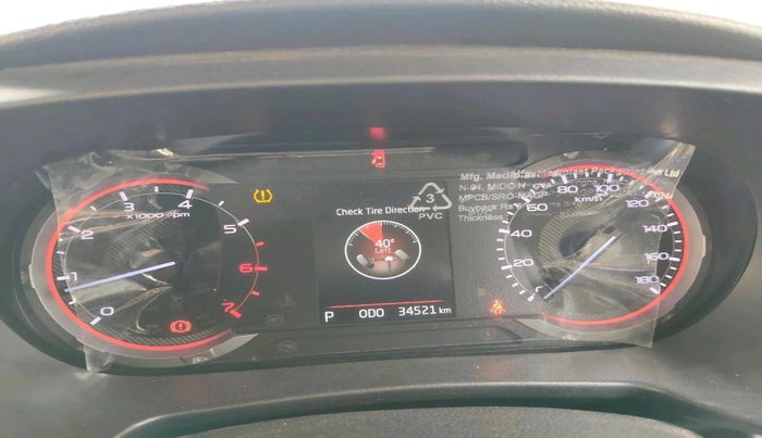 2021 Mahindra Thar LX PETROL HT 4WD AT, Petrol, Automatic, 34,521 km, interior